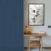 Foge Panneau Décoratif En Bois<Panneau décoratif fraisé Serval bleu L.280x l.60cm Ep. 1,5cm