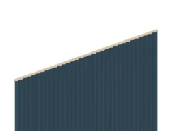 Foge Panneau Décoratif En Bois<Panneau décoratif fraisé Serval bleu L.280x l.60cm Ep. 1,5cm
