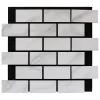 Atmosphera Créateur D'Intérieur Panneau Tasseau Bois<Panneau décoratif mural Clint gris 61x69cm - Atmosphera