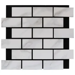 Atmosphera Créateur D'Intérieur Panneau Tasseau Bois<Panneau décoratif mural Clint gris 61x69cm - Atmosphera
