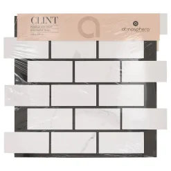 Atmosphera Créateur D'Intérieur Panneau Tasseau Bois<Panneau décoratif mural Clint gris 61x69cm - Atmosphera
