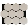 Atmosphera Créateur D'Intérieur Panneau décoratif mural Clint beige lin 56x69cm - Atmosphera- Panneau Tasseau Bois
