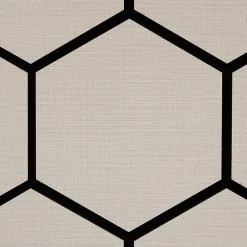 Atmosphera Créateur D'Intérieur Panneau décoratif mural Clint beige lin 56x69cm - Atmosphera- Panneau Tasseau Bois