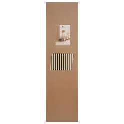 Atmosphera Créateur D'Intérieur Panneau Tasseau Bois<Panneau décoratif mural Colva beige fond noir 240x60cm - Atmosphera