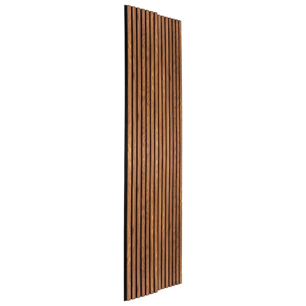 Atmosphera Créateur D'Intérieur Panneau décoratif mural Colva bois foncé 240x60cm - Atmosphera- Panneau Tasseau Bois