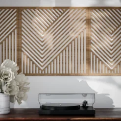Radex Panneau Décoratif En Bois|Panneau Bois, Osb, Mdf<Panneau décoratif mural Lise effet bois clair L.60 x l.60 x ép.1cm 3pcs