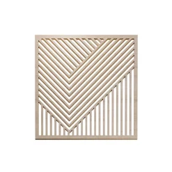 Radex Panneau Décoratif En Bois|Panneau Bois, Osb, Mdf<Panneau décoratif mural Lise effet bois clair L.60 x l.60 x ép.1cm 3pcs