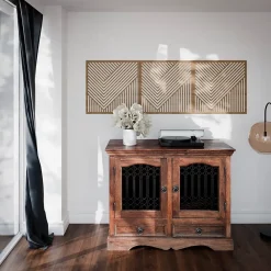 Radex Panneau Décoratif En Bois|Panneau Bois, Osb, Mdf<Panneau décoratif mural Lise effet bois clair L.60 x l.60 x ép.1cm 3pcs