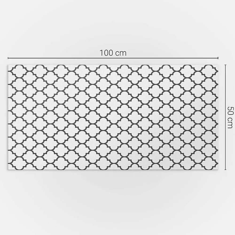 Wallfluent Lambris Mural<Panneau Décoratif Mural 100x50 cm Motif Floral En Arrière-Plan 1 pièce