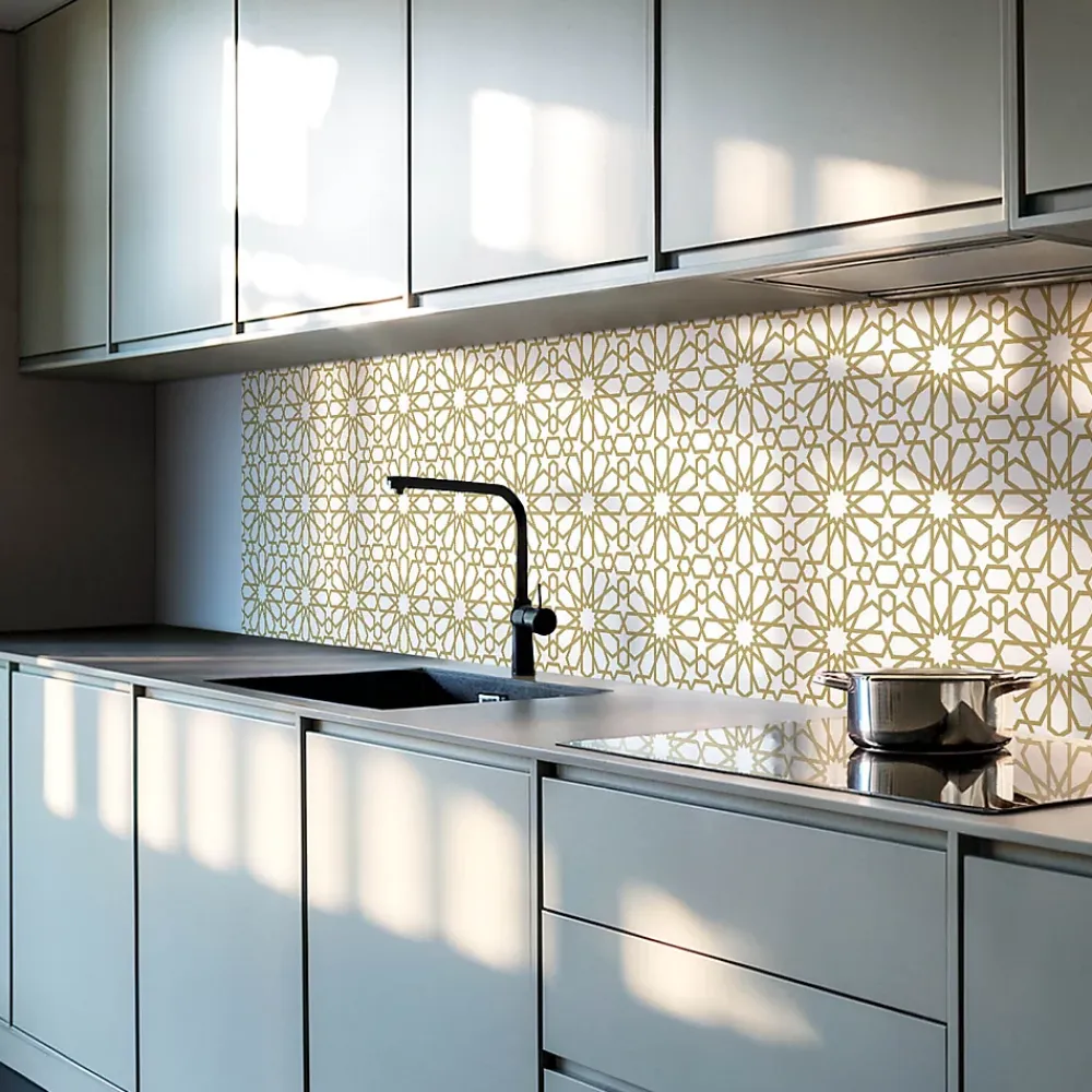 Wallfluent Lambris Mural<Panneau Décoratif Mural 100x50 cm Motifs Floraux 1 pièce