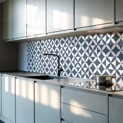 Wallfluent Panneau Décoratif Mural 100x50 cm Motif Végétal Avec Ornements 1 pièce- Lambris Mural