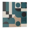 Wallfluent Lambris Mural<Panneau Décoratif Mural 50x50 cm Formes Abstraites 4 pièces