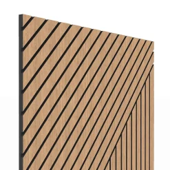 Foge Panneau décoratif Odin en MDF(m) décor chêne Saragosse L. 260 x l. 60 cm, ép. 8 mm- Panneau Bois, Osb, Mdf