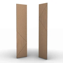 Foge Panneau décoratif Odin en MDF(m) décor chêne Saragosse L. 260 x l. 60 cm, ép. 8 mm- Panneau Bois, Osb, Mdf