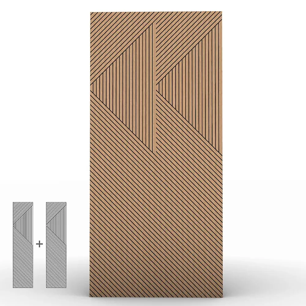 Foge Panneau décoratif Odin en MDF(m) décor chêne Saragosse L. 260 x l. 60 cm, ép. 8 mm- Panneau Bois, Osb, Mdf