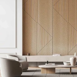 Foge Panneau décoratif Odin en MDF(m) décor chêne Saragosse L. 260 x l. 60 cm, ép. 8 mm- Panneau Bois, Osb, Mdf