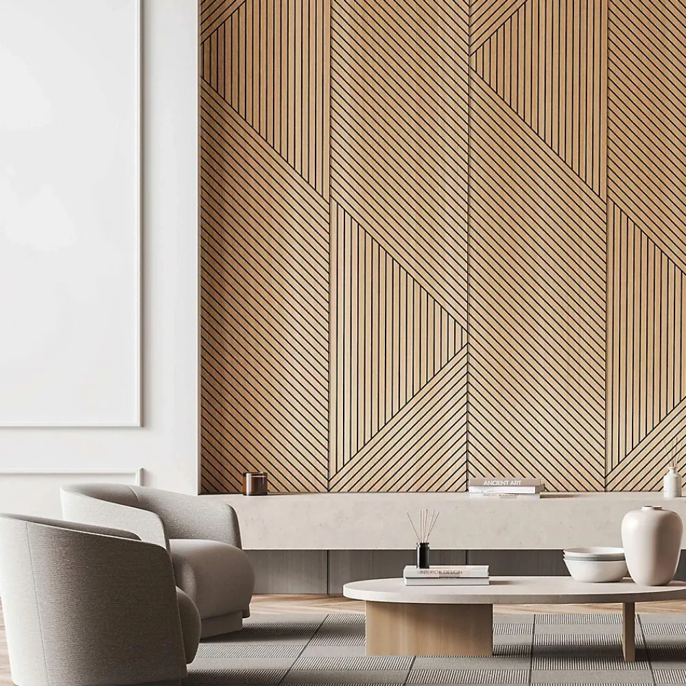 Foge Panneau décoratif Odin en MDF(m) décor chêne Saragosse L. 260 x l. 60 cm, ép. 8 mm- Panneau Bois, Osb, Mdf