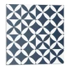 Wallfluent Panneau Décoratif 50x50 cm Motif Floral Géométrique 4 pièces- Lambris Mural