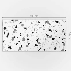 Wallfluent Panneau Décoratif 100x50 cm Motifs Ornementaux 1 pièce- Lambris Mural