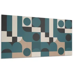 Wallfluent Lambris Mural<Panneau Décoratif 120x60 cm Géométrie De L'étoile Et Du Rectangle 1 pièce