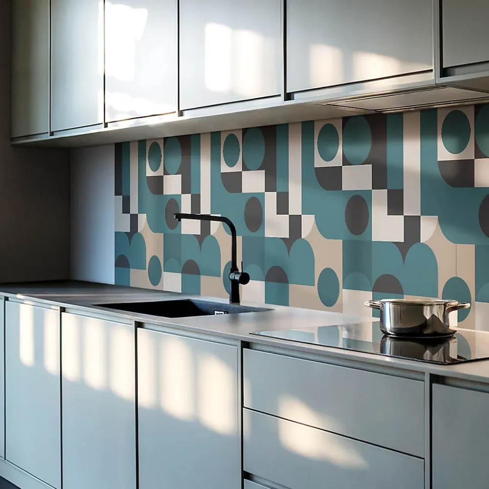 Wallfluent Lambris Mural<Panneau Décoratif 120x60 cm Géométrie De L'étoile Et Du Rectangle 1 pièce