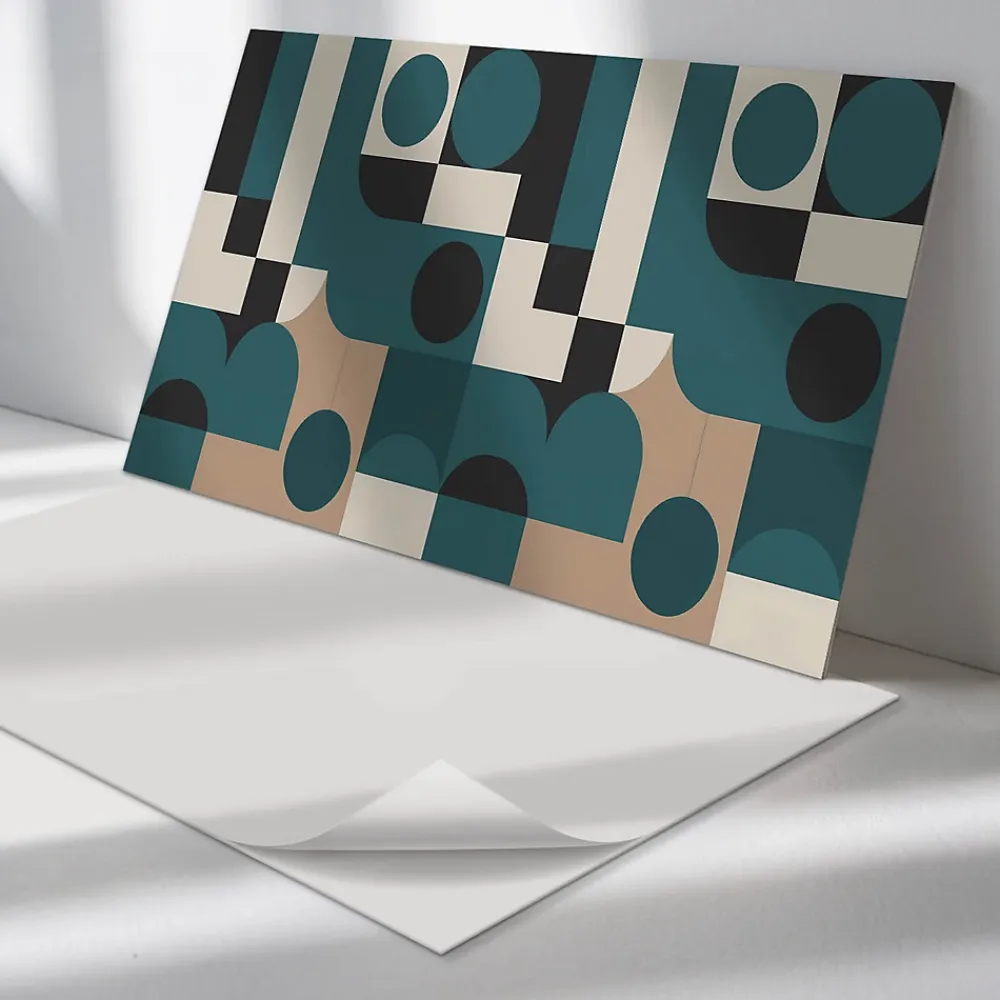 Wallfluent Lambris Mural<Panneau Décoratif 120x60 cm Géométrie De L'étoile Et Du Rectangle 1 pièce