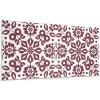 Wallfluent Lambris Mural<Panneau Décoratif 120x60 cm Motif Végétal Avec Ornements 1 pièce