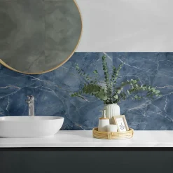 Wallfluent Panneau Décoratif 100x50 cm Motif En Zigzag Avec Des Lignes 1 pièce- Lambris Mural