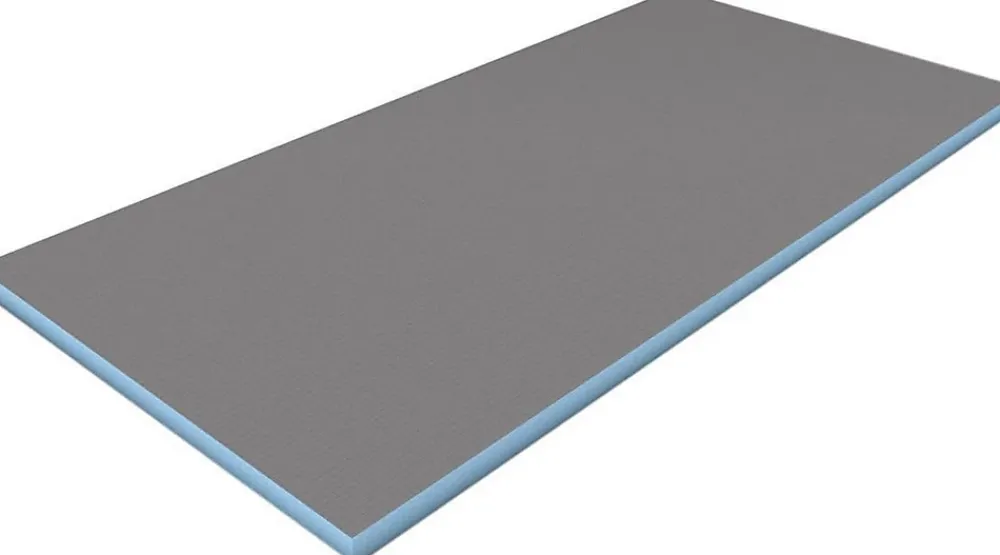 Wedi Panneau de construction 125 x 60 x 0,4 cm- Panneau Mural De Salle De Bains