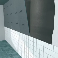 Wedi Panneau Mural De Salle De Bains<Panneau de construction 125 x 60 x 5 cm