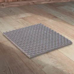 Matelas Pour Tous Panneau de mousse acoustique 200x200 cm Epaisseur 3 cm- Panneau Décoratif En Bois