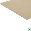 Forestea Panneau HDF 800 x 600 x 3 mm 1 face lisse face non lisse- Panneau Bois, Osb, Mdf