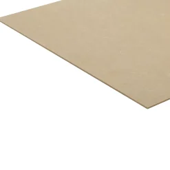 Forestea Panneau HDF 800 x 600 x 3 mm 1 face lisse face non lisse- Panneau Bois, Osb, Mdf