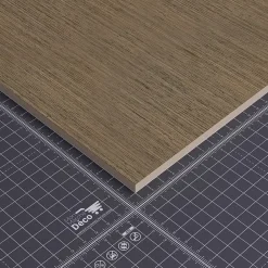 Mon Marché Déco Panneau Bois, Osb, Mdf<Panneau MDF Plaqué - Wenge - 60 x 120 cm
