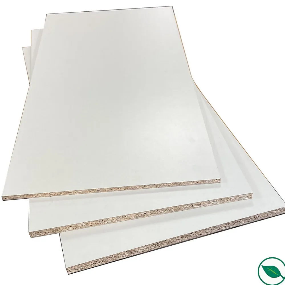 Forestea Panneau mélaminé 800 x 400 x 16 mm- Panneau Bois, Osb, Mdf
