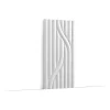 Orac Decor Panneau Mural Décoratif<Panneau mural 3D motifs fluides - - L200xp1.6xH25cm - W213