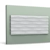 Orac Decor Panneau mural 3D RIDGE W112, L200 x H25 x l1.9 cm- Panneau Mural Décoratif