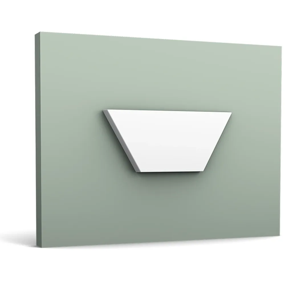 Orac Decor Panneau mural 3D TRAPEZIUM W101- Panneau Mural Décoratif