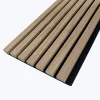 Lamelio Panneau Mural Décoratif (effet tasseaux) - Coloris Bois Naturel- Panneau Tasseau Bois