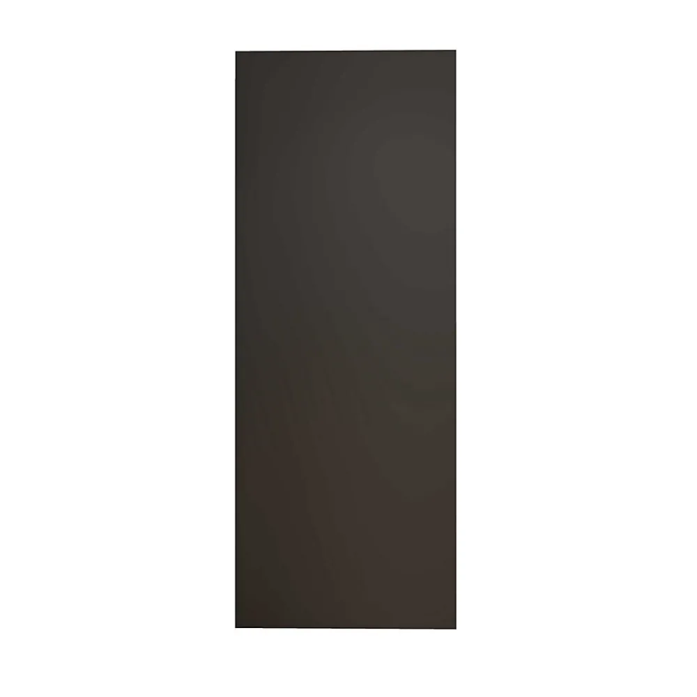 AICA Sanitaire Panneau Mural De Salle De Bains<Panneau mural de douche Noir 90 x 210 cm mural aluminium - Étanche, durable et facile à nettoyer
