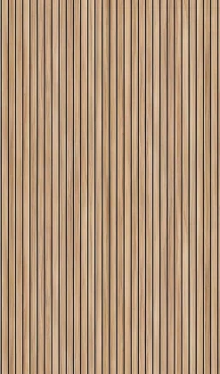 Schulte Panneau mural de salle de bains l.150 x H.255 cm, effet tasseaux bois chêne vertical, DécoDesign Japandi- Tasseau Décoratif