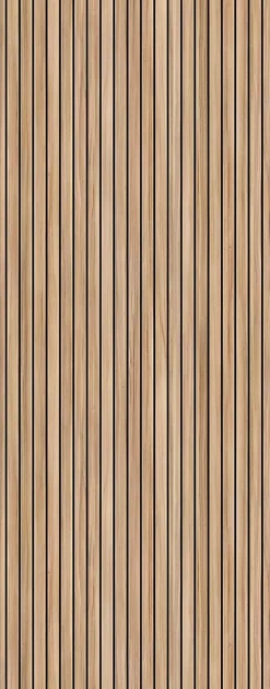 Schulte Tasseau Décoratif|Panneau Mural De Salle De Bains<Panneau mural de salle de bains l.100 x H.255 cm, effet tasseaux bois chêne vertical, DécoDesign Japandi