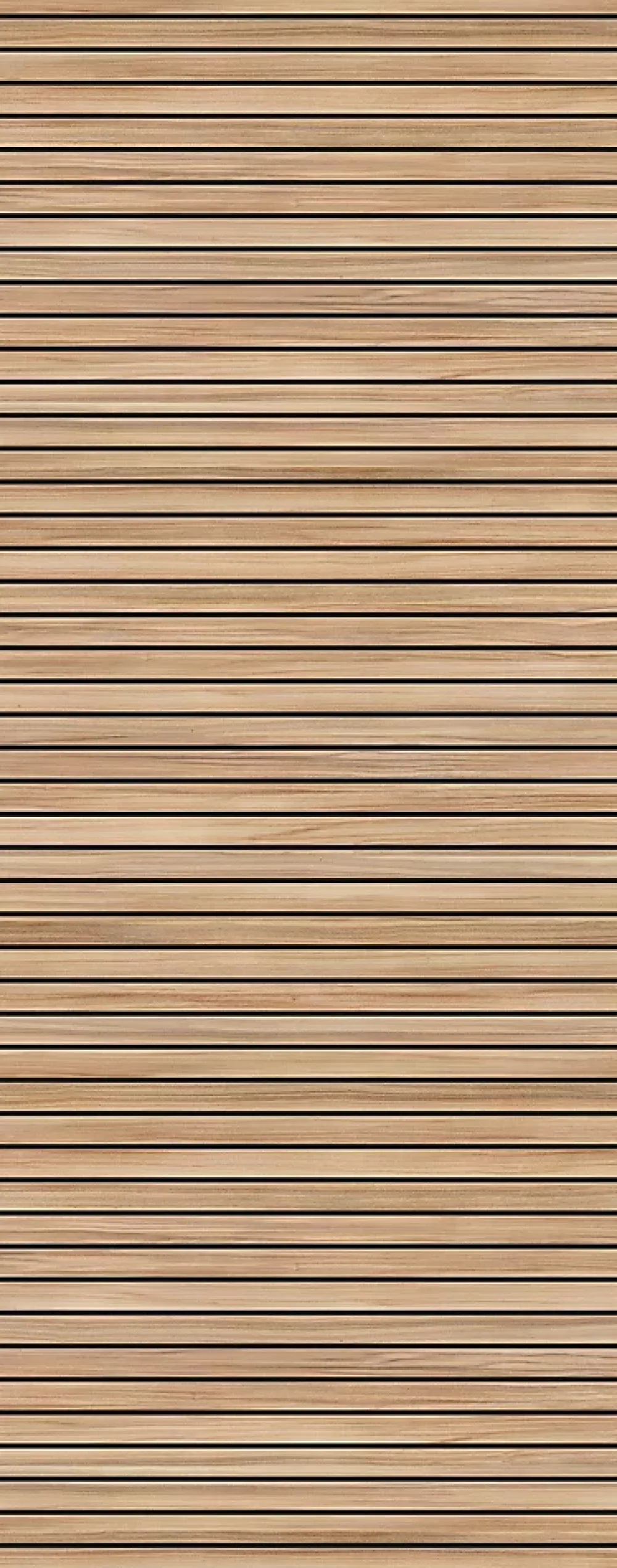 Schulte Panneau Mural De Salle De Bains|Tasseau Décoratif<Panneau mural de salle de bains l.100 x H.255 cm, effet tasseaux bois chêne horizontal, DécoDesign Japandi
