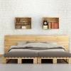 Innovera Decor Panneau Mural Décoratif<Panneau mural PVC 3D Ledge blanc 61 x 61 cm