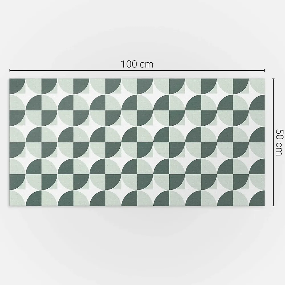 Wallfluent Lambris Mural<Panneau Mural PVC 100x50 cm Mosaïque Rectangulaire 1 pièce