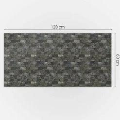 Wallfluent Lambris Mural<Panneau Mural PVC 120x60 cm Motif Floral Végétal 1 pièce