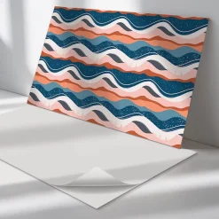 Wallfluent Lambris Mural<Panneau Mural PVC 100x50 cm Motif Géométrique En Losange 1 pièce