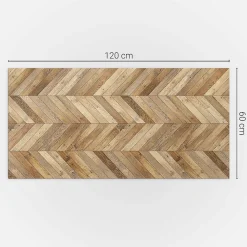 Wallfluent Panneau Mural PVC 120x60 cm Motif Floral En Arrière-Plan 1 pièce- Lambris Mural