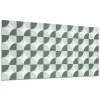 Wallfluent Panneau Mural PVC 120x60 cm Mosaïque Rectangulaire 1 pièce- Lambris Mural