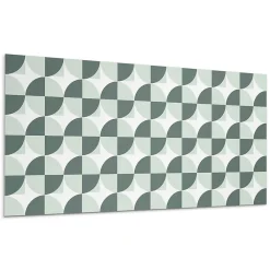 Wallfluent Panneau Mural PVC 120x60 cm Mosaïque Rectangulaire 1 pièce- Lambris Mural